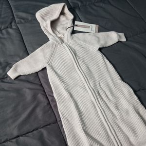 COPY - COPY - NWT - Goumi kids organic cotton knit wearable blanket
